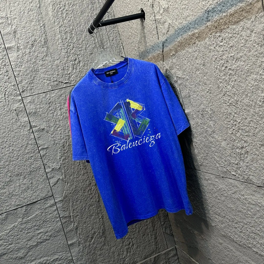 BAL* *2025 New Arrival Retro logo B T Same Style ： Size：S M L XL XXL